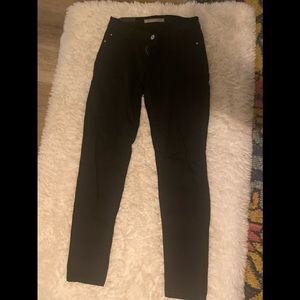Zara pants size with silver button size 38